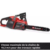 Tron&ccedil;onneuse sans fil 2x18V