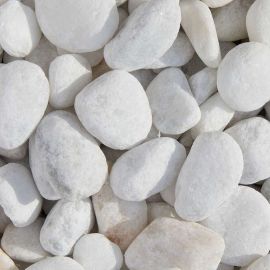 Bigbag crystal white galets blancs 16/32mm