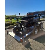 Remorque avec abaissement hydraulique