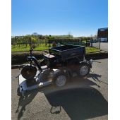 Remorque avec abaissement hydraulique