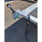 Remorque avec abaissement hydraulique