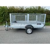 Remorque avec abaissement hydraulique