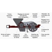 Semoir 2 rangs Ebra MS 22 Expert