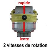 Tari&egrave;re brouette 2 vitesses PF-420 / 90 ou 160 tr/mn