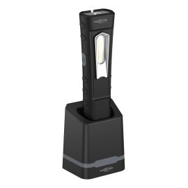 Lampe de travail professionnelle avec station de charge
