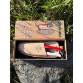 Set de taille s&eacute;cateur Okatsune 103 + &eacute;tui en cuir