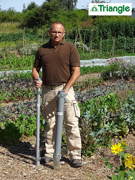 Pluviomètre de jardin à planter - La Bonne Graine