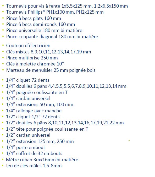 Tour 3 en 1-60 outils